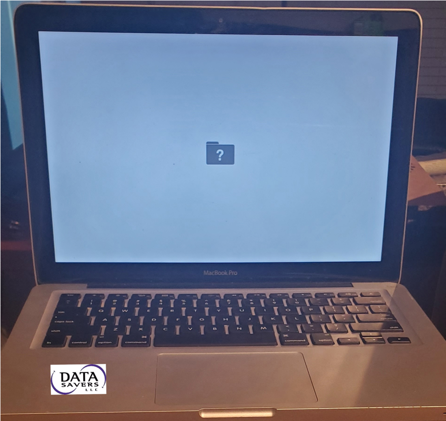 factory reset macbook flashing folder with question mark